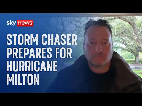 ‘I am going to try and get inside the eye’, storm chaser Kyle Cutten says