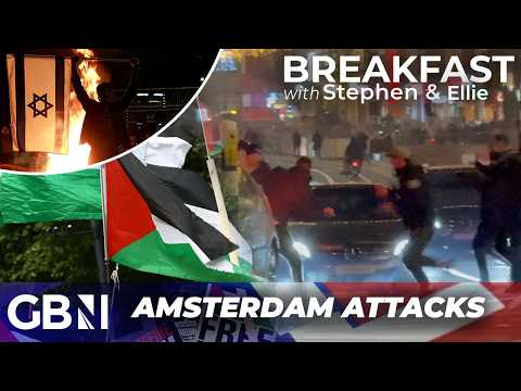 Pro-Palestinians THUGS threaten to DROWN Jews! – Israel’s fury over antisemitic attacks in Amsterdam