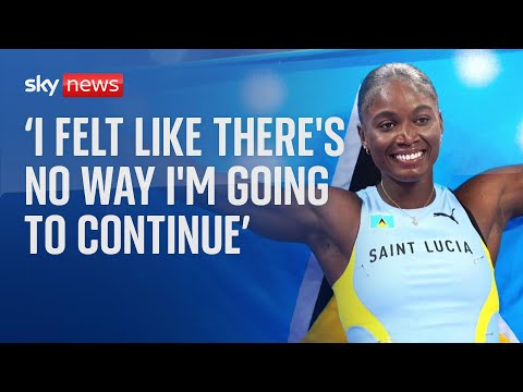St Lucia’s first ever Olympic medallist almost pulled out due to pressure