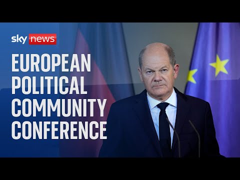 Watch live: News conference to mark the end of the meeting of the European Political Community