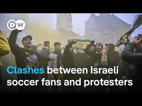 Israeli officials condemn clashes between Israeli soccer fans and protesters as ‘antisemitic’