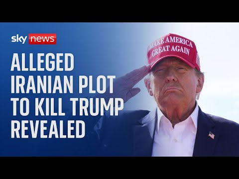 Man charged in connection with alleged Iranian plot to assassinate Donald Trump