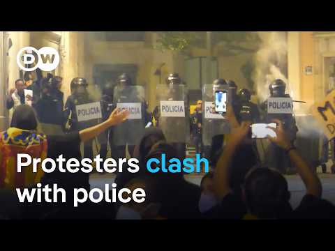 Protesters in Spain demand resignations over flood response | DW News