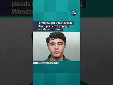 Daniel Khalife has pleaded guilty partway through his trial #itvnews #london