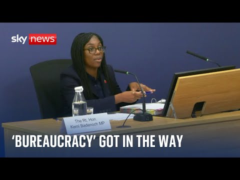 Post Office inquiry: Kemi Badenoch blames ‘government machine’ for slow compensation pay-outs