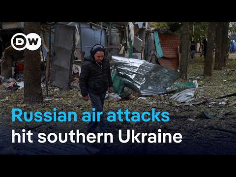 Several dead in Mykolaiv, say officials, as Russian air attacks target southern Ukraine | DW News