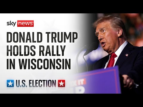 Watch live: Donald Trump holds rally at Milwaukee’s Fiserv Forum