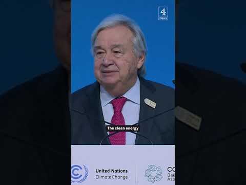 ‘Rich cause problem, poor pay price,’ says UN chief at COP