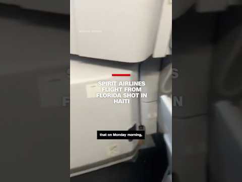 Spirit plane struck by gunfire midair