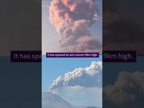 Indonesia volcano ash cloud forces evacuations and Bali flight cancellations