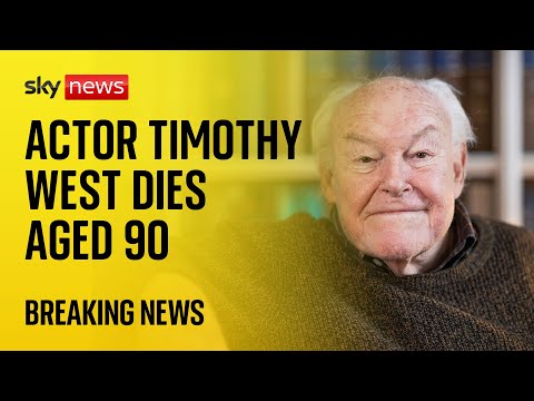 Actor Timothy West dies peacefully in sleep aged 90