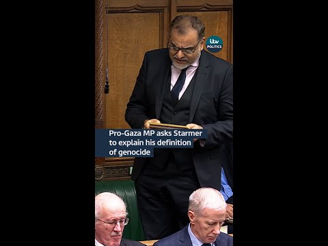 Pro-Gaza MP asks Keir Starmer to explain his definition of genocide | ITV News