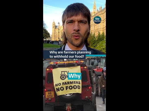 UK farmers planning to withhold food with week-long strike
