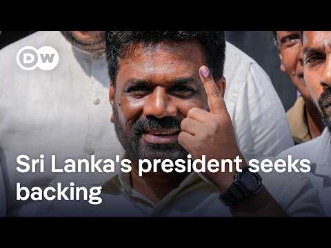 Sri Lanka’s leftist president Dissanayake seeks parliamentary win to push through political vision