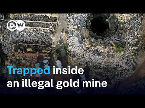 Illegal gold mine in South Africa becomes a deadly trap | DW News