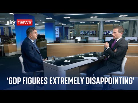 ‘GDP figures are extremely disappointing’, says shadow chancellor