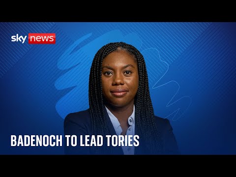 Kemi Badenoch elected new Conservative Party leader