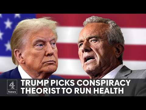 Trump appoints vaccine sceptic RFK Jr as health secretary