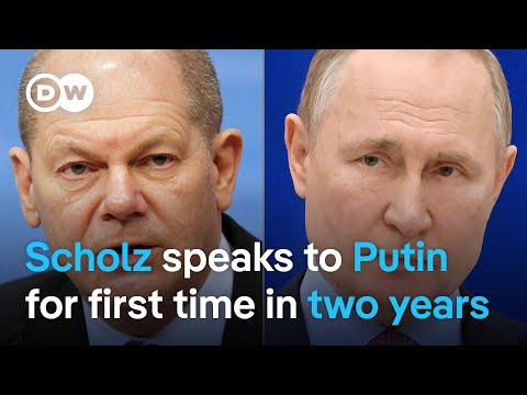 Germany’s Scholz urges Putin to be prepared to negotiate with Ukraine | DW News