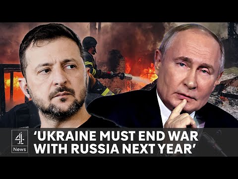 Zelenskyy: ‘Through diplomacy’ Ukraine must end war with Russia next year