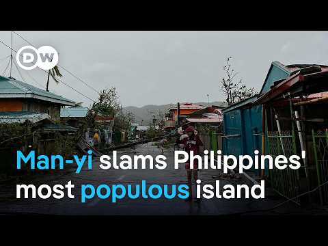 Super typhoon Man-yi is sixth major storm to batter the Philippines in the past month | DW News