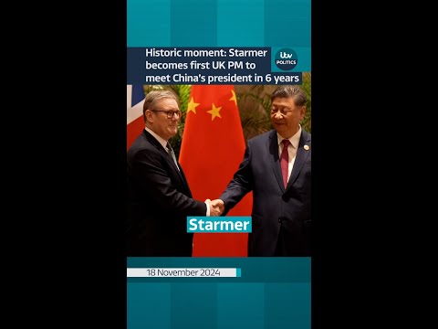 Historic moment as Starmer meets China’s President Xi
