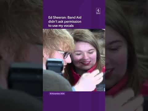 Ed Sheeran: I wish I wasn’t on Band Aid