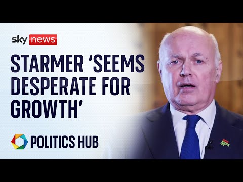Sir Iain Duncan Smith has called the Prime Minister’s talks with China ‘desperate’