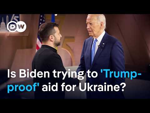 What has changed in the US support for Ukraine after 1000 days of war? | DW News