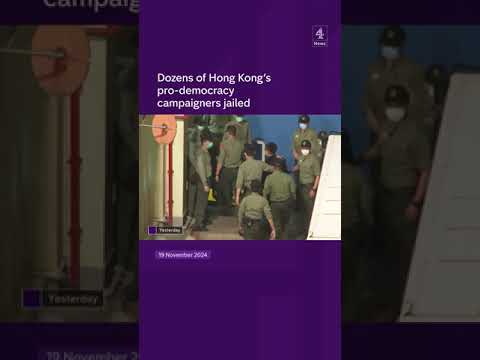 Hong Kong pro-democracy activists jailed