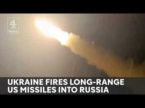 Ukraine strikes Russia with long-range US missiles