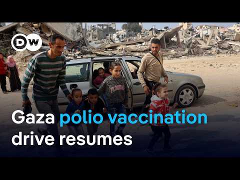 UN aid teams resume delayed polio vaccine campaign in Gaza | DW News