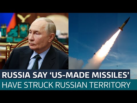 Russia says ‘US-made long range missiles’ have struck inside Russian territory | ITV News