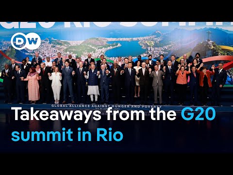 Brazil’s G20 summit focused on sustainability, poverty | DW News