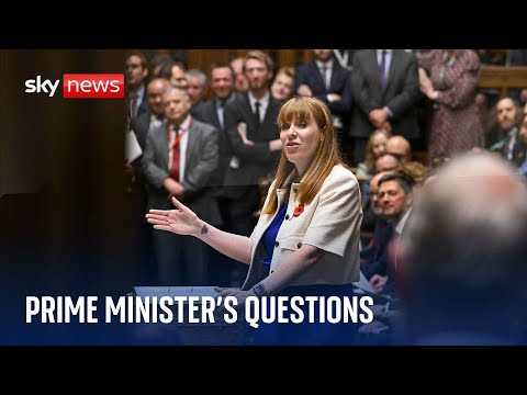Watch PMQs live: Deputy Prime Minister Angela Rayner faces-off with Conservatives’ Alex Burghart