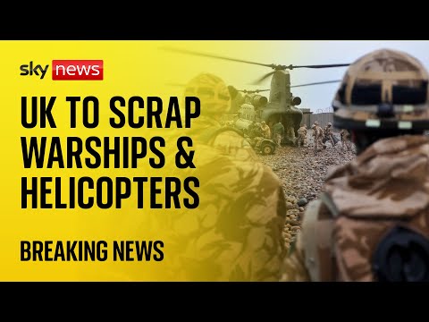 British warships, helicopters and drones to be scrapped in cost-cutting measure