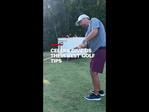 Celebs give us their best golf tips