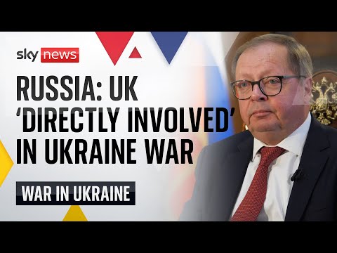 Russian ambassador says UK ‘directly involved’ in war after Storm Shadow attack | Ukraine War