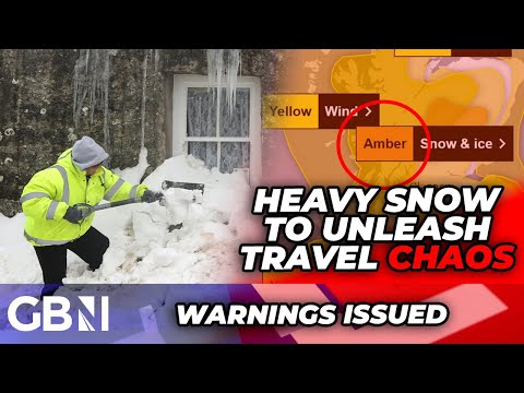 ‘Heavy SNOW’ to ‘SWEEP’ Britain as fresh DELUGE to unleash travel CHAOS amid weather warnings