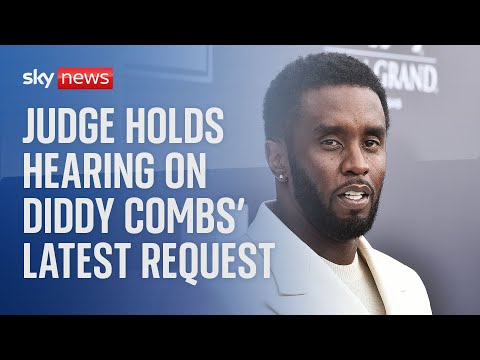Watch live: Judge holds hearing on Sean “Diddy” Combs’ request for bail