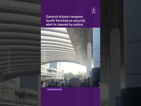 Gatwick Airport reopens South Terminal