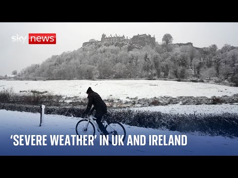 Storm Bert: ‘Multi-hazard weather event’ causes chaos across UK and Ireland