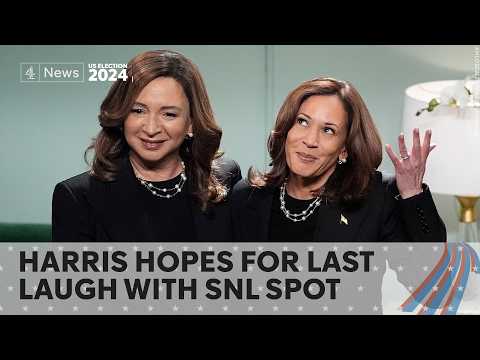 Trump and Harris in final push to secure votes – US election latest