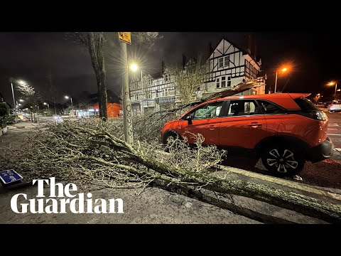 Storm Bert batters parts of the UK