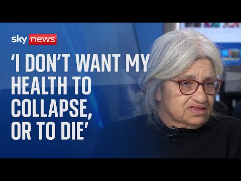 Mum on hunger strike for two months calls on British government for help