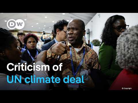 Developing nations slam COP29 $300bn climate deal | DW News