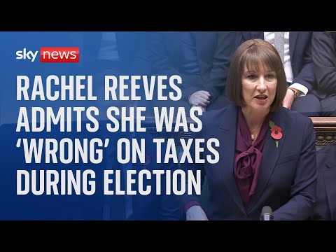 “I was wrong” about promising not to raise taxes say Chancellor