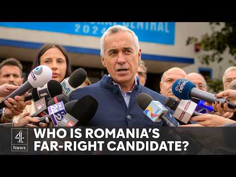 Far-right candidate takes shock lead in Romania election