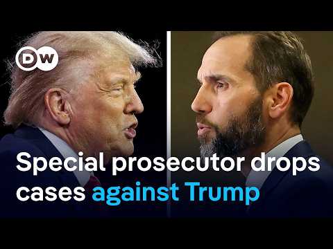 US prosecutors dismiss election interference, classified documents cases against Trump | DW News