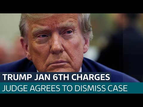 Judge grants prosecutor’s request to dismiss Trump’s 2020 election interference case | ITV News
